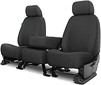 Polycotton Seat Saver Custom Seat Covers, Charcoal