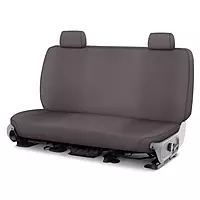 Covercraft Polycotton Seat Saver Custom Seat Covers, Grey