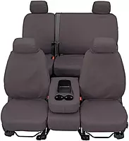 Covercraft SS8526PCGY - SeatSaver Polycotton 2nd Row Gray Custom Seat Covers