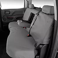 Covercraft SS8526PCGY - SeatSaver Polycotton 2nd Row Gray Custom Seat Covers
