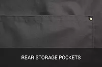 Covercraft Polycotton SeatSaver Custom Seat Covers | Fits 2019-2020 Ford F-150, 2019-2022 Ford F-250/F-350/F-450/F-550 | 1st Row 40/20/40 Bench Seat, Gray