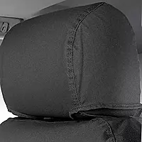 Covercraft SS2555PCCH - SeatSaver Polycotton 1st Row Charcoal Custom Seat Covers