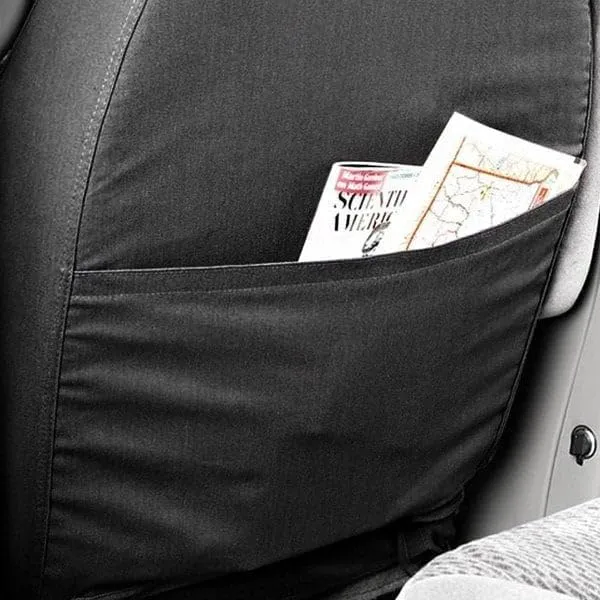 Covercraft SS8516PCCH - SeatSaver Polycotton 2nd Row Charcoal Custom Seat Covers