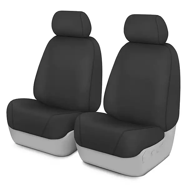 Covercraft SS2589PCCH - SeatSaver Polycotton 1st Row Charcoal Custom Seat Covers