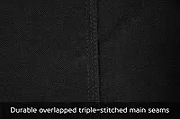 Covercraft Carhartt Super Dux SeatSaver Custom Seat Covers | SSC8490COBK | 2nd Row 60/40 Bench Seat | Compatible with 2019-2021 Ford F-150 Crew Cab | Black