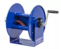 Coxreels 112WL-1-100 Hand Crank Steel Welding Hose Reel, 100W Series – ¼” x 100’