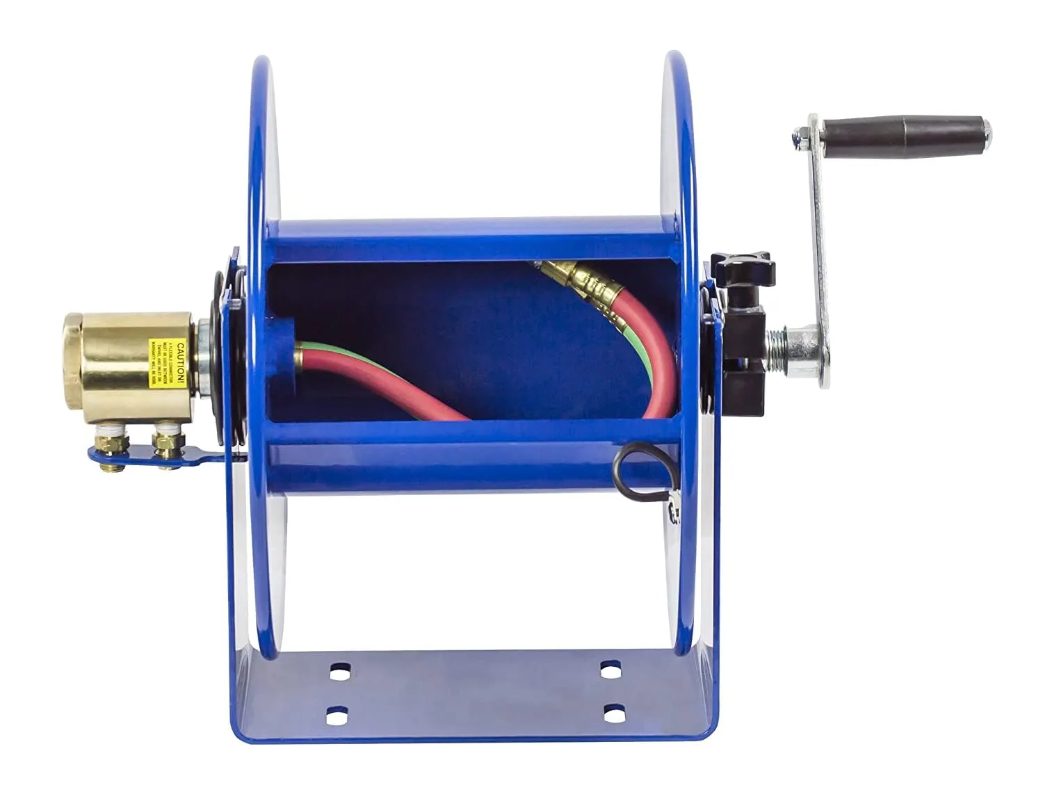 Coxreels 112WL-1-100 Hand Crank Steel Welding Hose Reel, 100W Series – ¼” x 100’