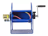 Coxreels 112WL-1-100 Hand Crank Steel Welding Hose Reel, 100W Series – ¼” x 100’