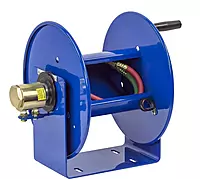 Coxreels 112WL-1-100 Hand Crank Steel Welding Hose Reel, 100W Series – ¼” x 100’