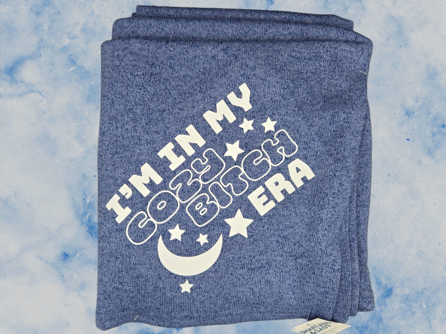 “I’m In My Cozy B*tch Era” Blanket Throw