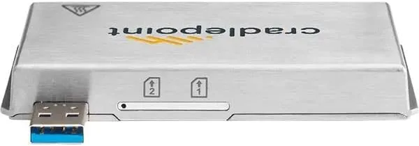 Cradlepoint MC400 Modem Upgrade for E300/E3000 | BF-MC400-5GB | 5G/4G LTE Cat 20 | Dual 4FF SIM Slots | Includes Antennas