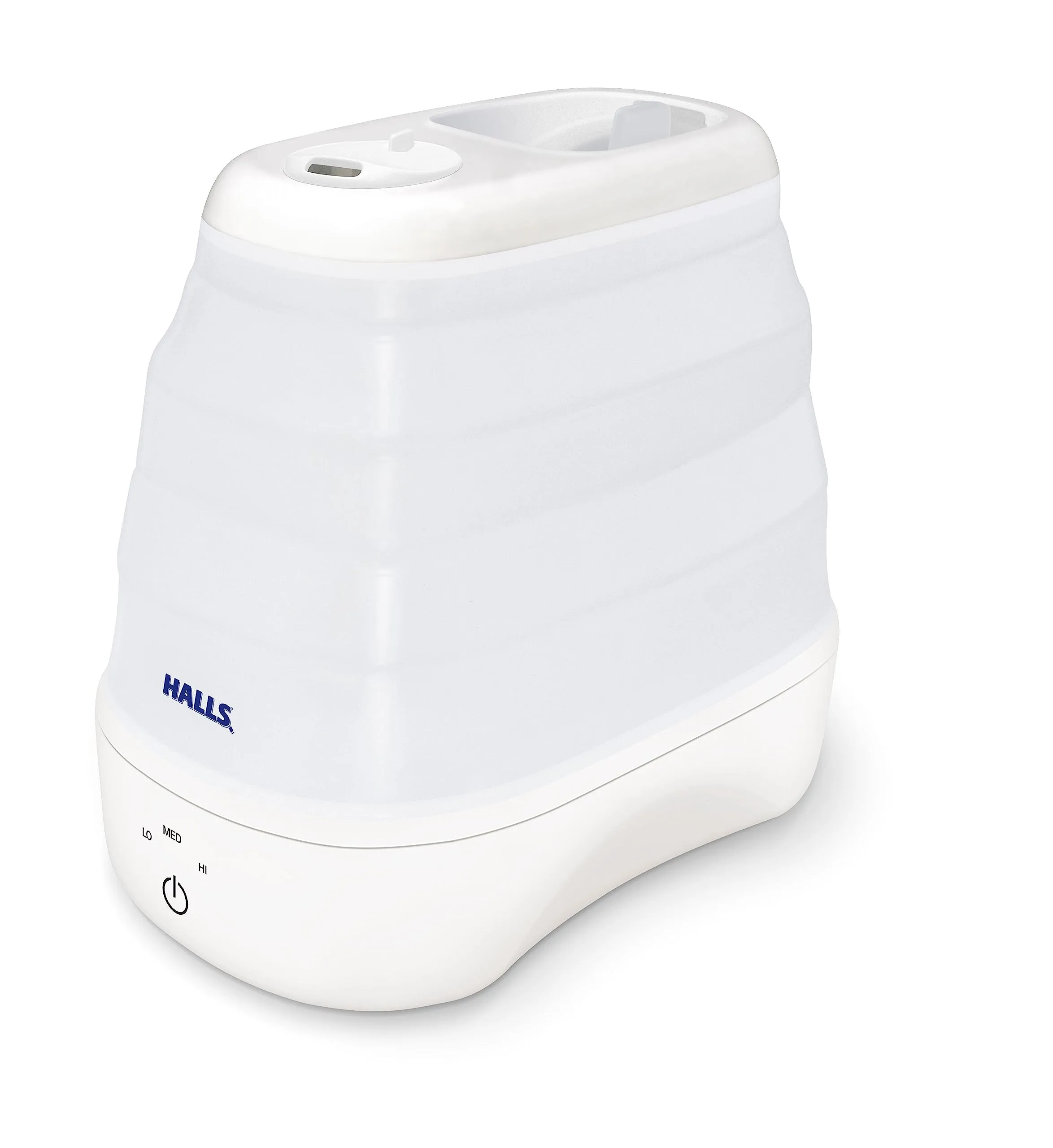Crane x HALLS Collapsible Cool Mist Humidifier for Bedroom and Office, 1 Gallon Portable Humidifier for Travel and Easy