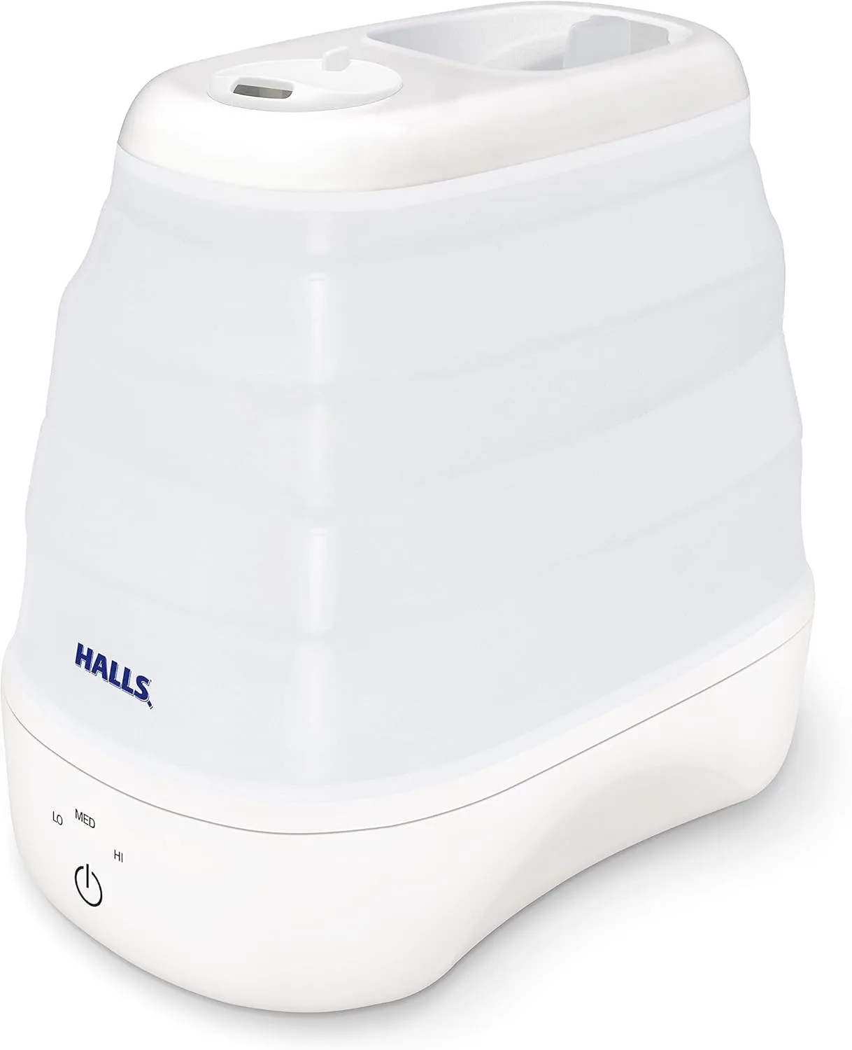 Crane x HALLS Collapsible Cool Mist Humidifier for Bedroom and Office, 1 Gallon Portable Humidifier for Travel and Easy