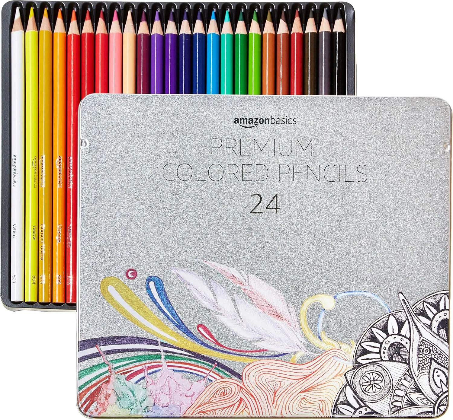 Crayola Colored Pencils, Assorted Colors, Set Of 12 Color Pencils
