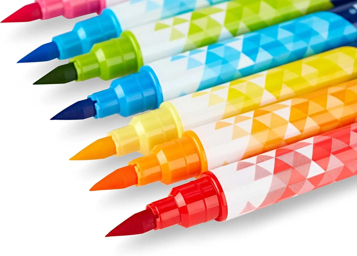 Crayola Dual-Ended Chisel & Brush Markers, 12 Count (24 Colors)