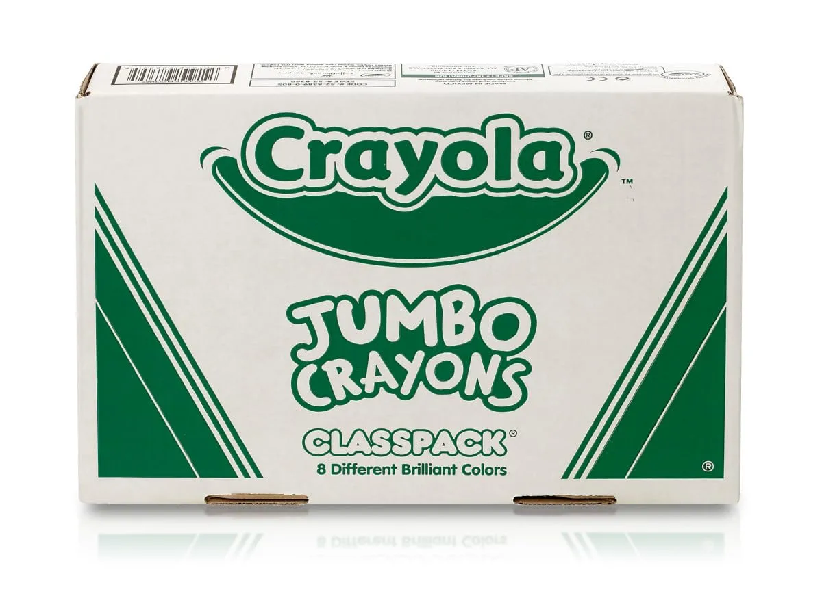 CRAYOLA Jumbo Crayons Classpack