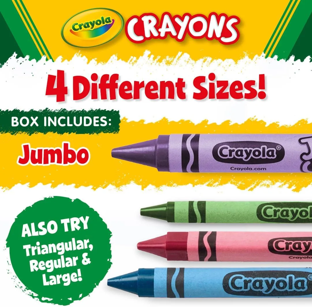 CRAYOLA Jumbo Crayons Classpack