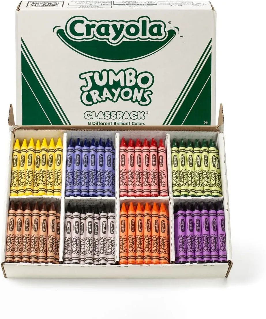 CRAYOLA Jumbo Crayons Classpack