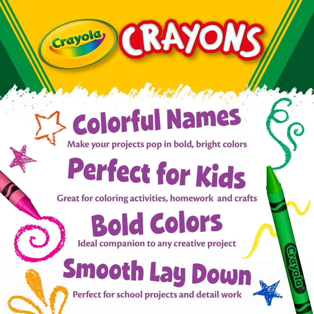 CRAYOLA Jumbo Crayons Classpack