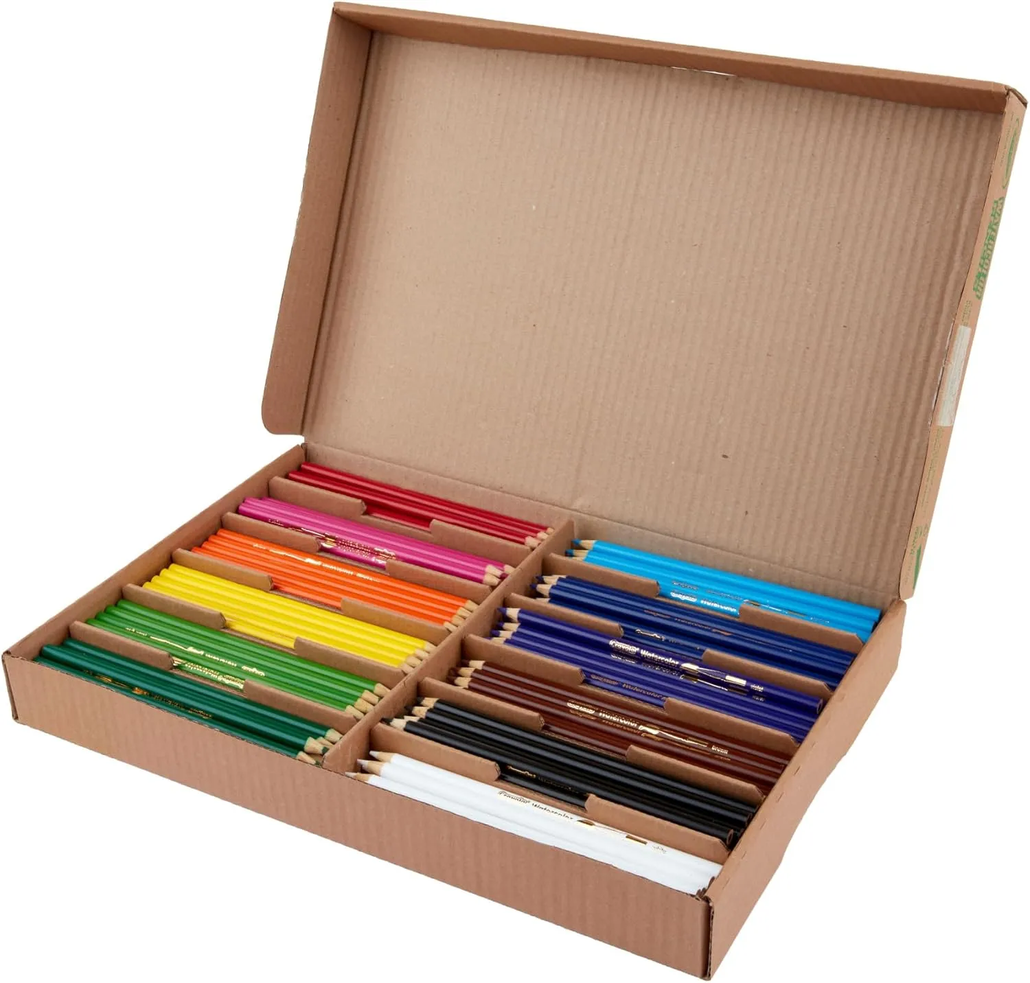 Crayola Classpack Watercolor Pencils, 240ct, 20 each of 12 Colors, Great for Classroom, Educational, Art Tools