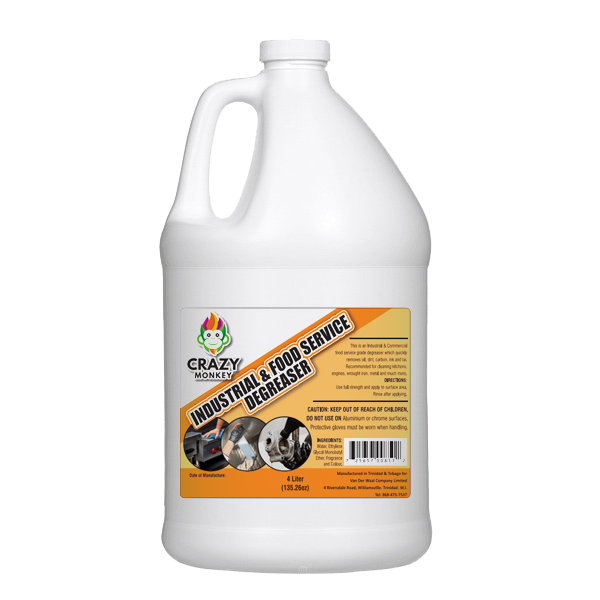 CRAZY MONKEY DEGREASER 4 LITER
