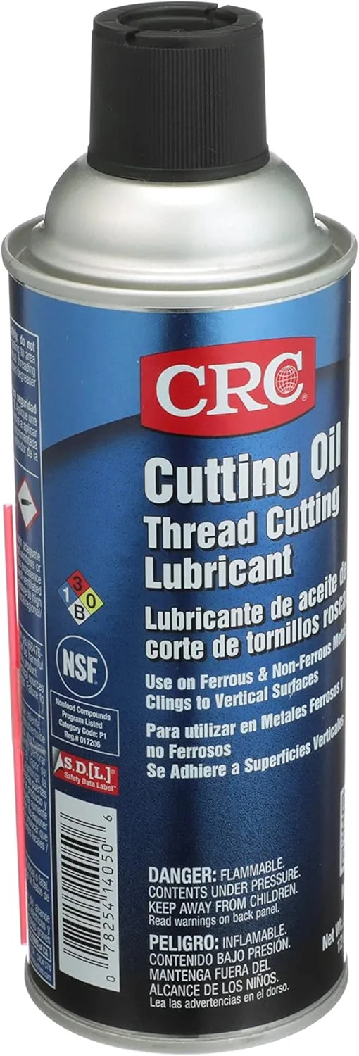 CRC Cutting Oil Thread Cutting Lubricant 14050 – 12 Wt. Oz. 1 Pack 12 Oz