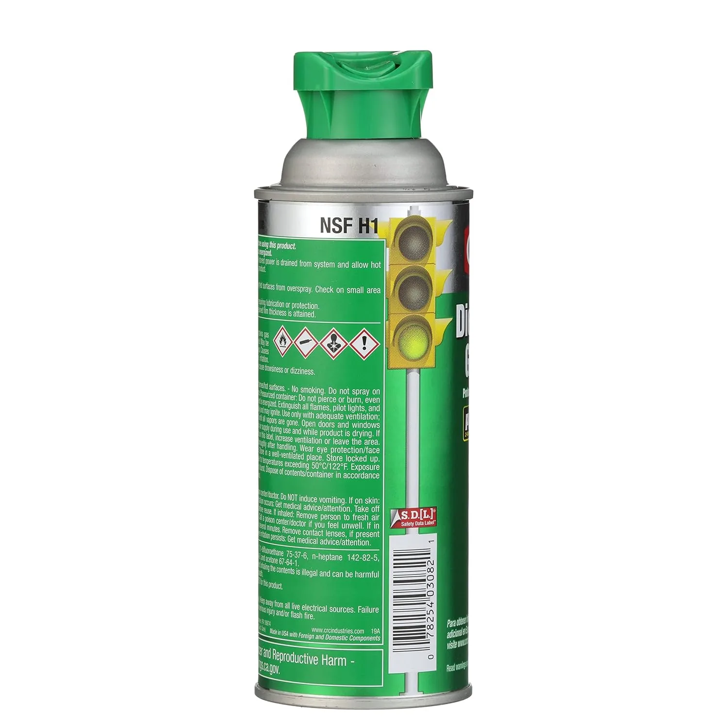 CRC Dielectric Grease 03082 – 10 WT OZ, NSF H1 Registered Non-Curing Silicone Compound for Electrical Components in Food
