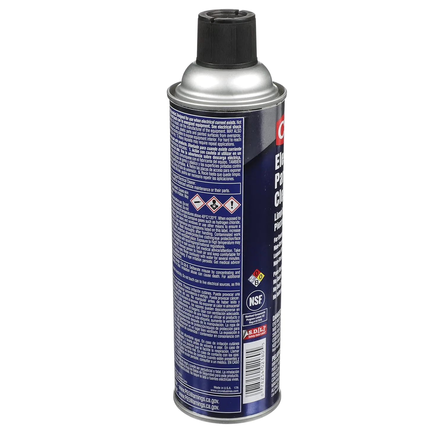 CRC Electrical Parts Liquid Cleaner, 19 oz Aerosol Can