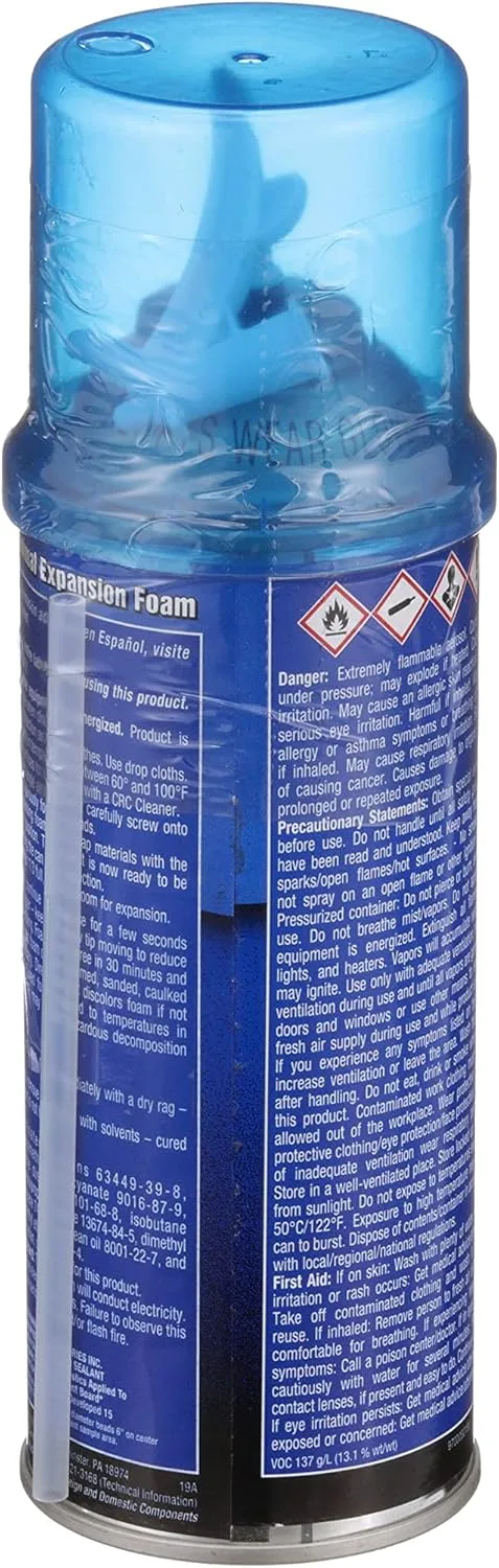CRC Foam Sealant, 12 oz Aerosol, Off-White