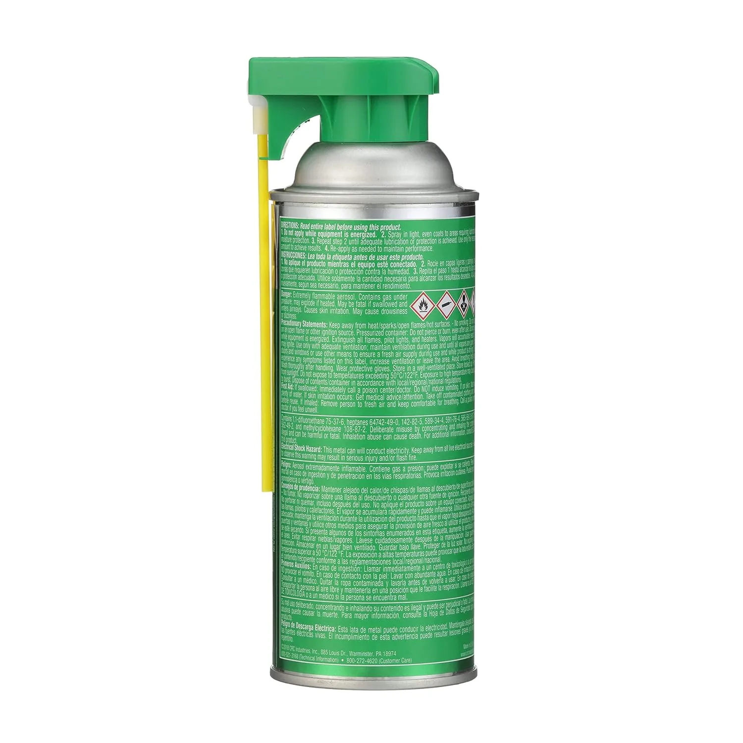 CRC Food Grade Silicone 03040 - 10 Wt. Oz., Multi-Purpose Silicone Lubricant for High Temperature Applications 10 Oz 1 Pack