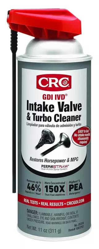 CRC GDI IVD Intake Valve & Turbo Cleaner 1 Pack