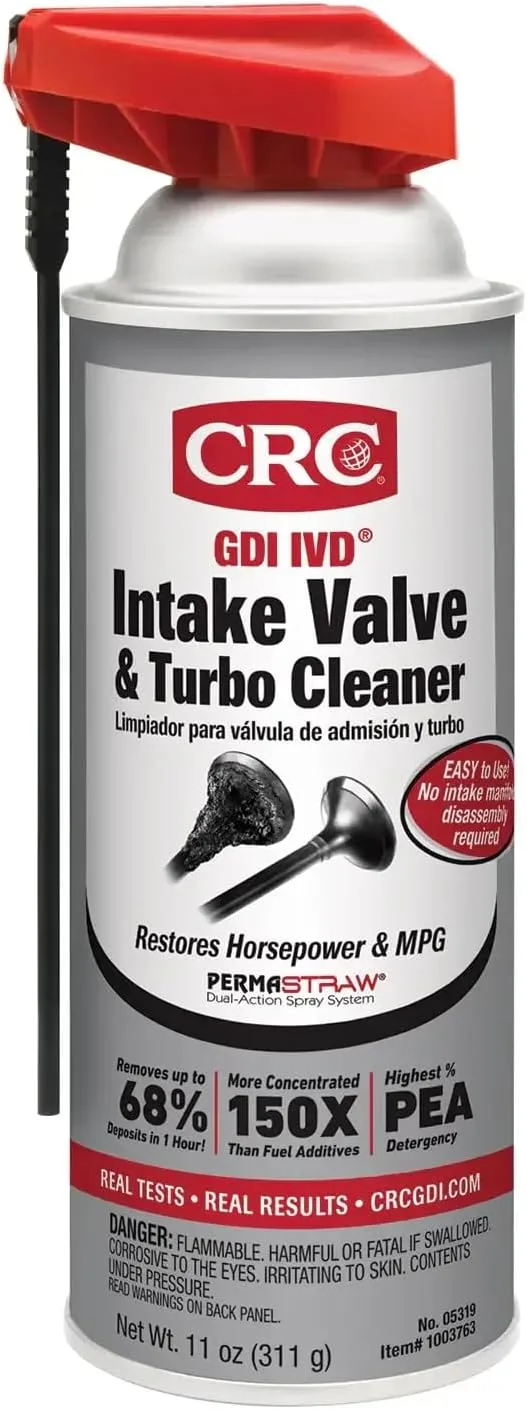 CRC GDI IVD Intake Valve & Turbo Cleaner 1 Pack