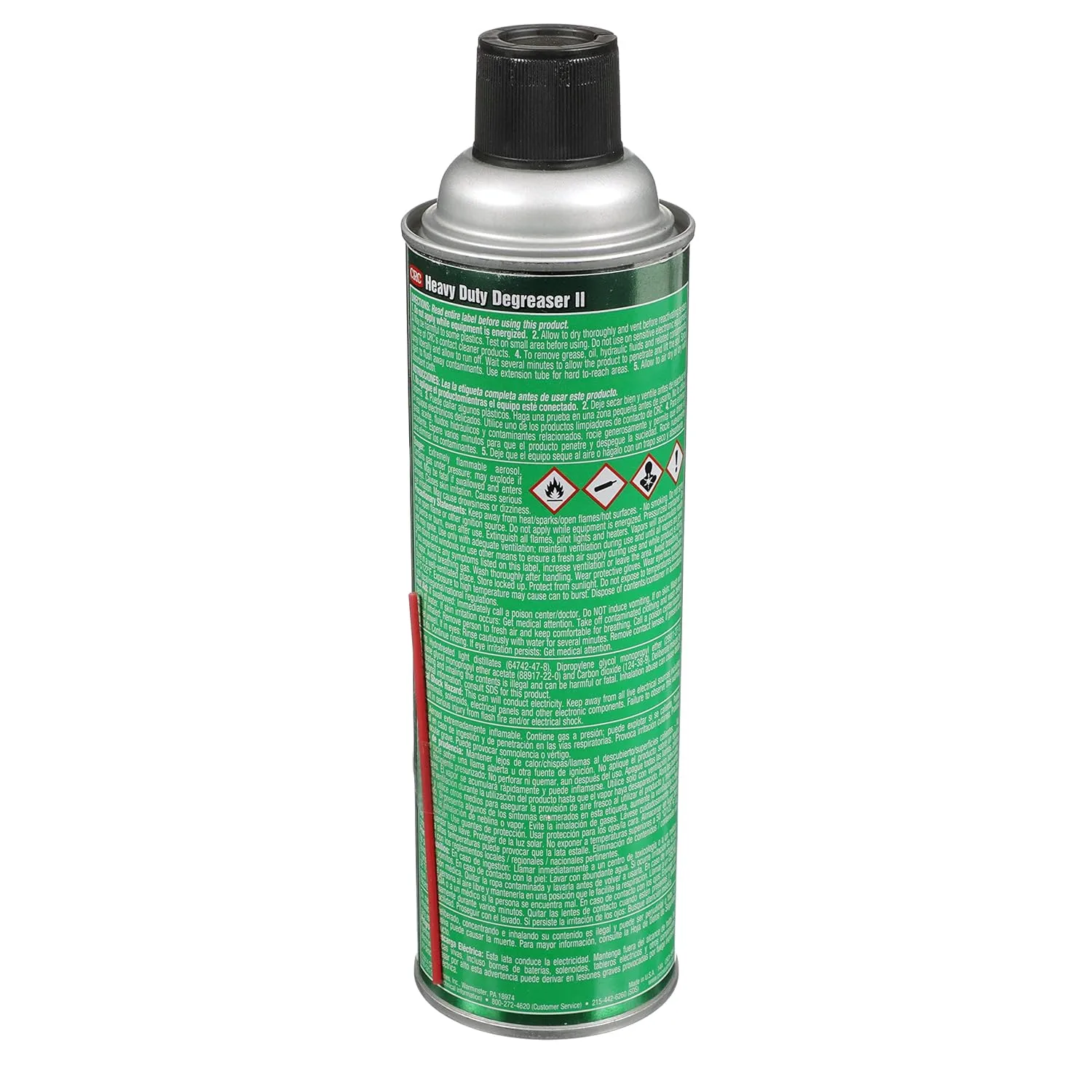 CRC 3120 Heavy Duty Degreaser II, 15 oz Aerosol Can, Clear/White 1 Pack 15 Fl Oz (Pack of 1)