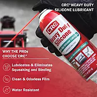 CRC 05074 Heavy Duty Silicone Lubricant - 7.5 Wt Oz. 7.5 Oz