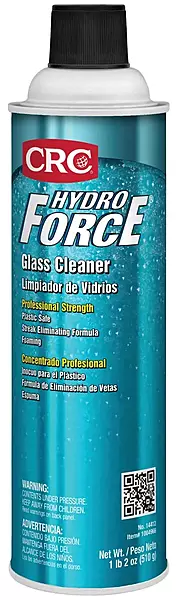 CRC HydroForce Glass Cleaner 14412 – 18 WT. OZ., Professional Strength Cleaning Solution 18 Ounce (Pack of 1) 1 Pack