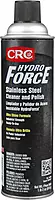 CRC HydroForce Stainless Steel Cleaner & Polish, 20 fl oz Aerosol