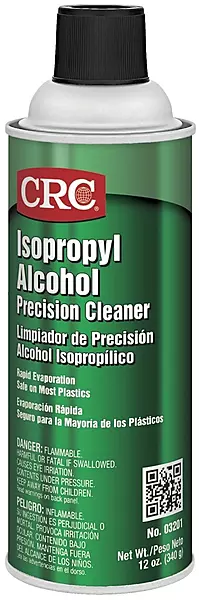 CRC 03201 Isopropyl Alcohol Cleaner, (Net weight: 12 oz.) 16oz Aerosol 1 Pack