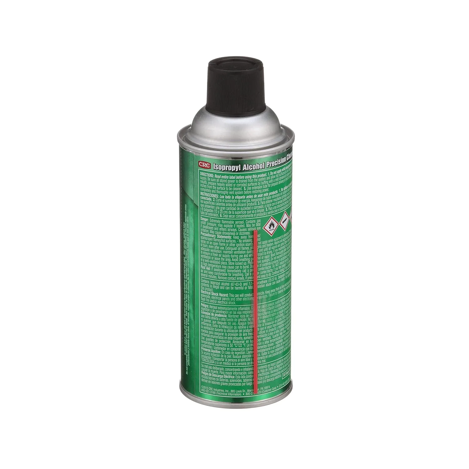 CRC 03201 Isopropyl Alcohol Cleaner, (Net weight: 12 oz.) 16oz Aerosol 1 Pack