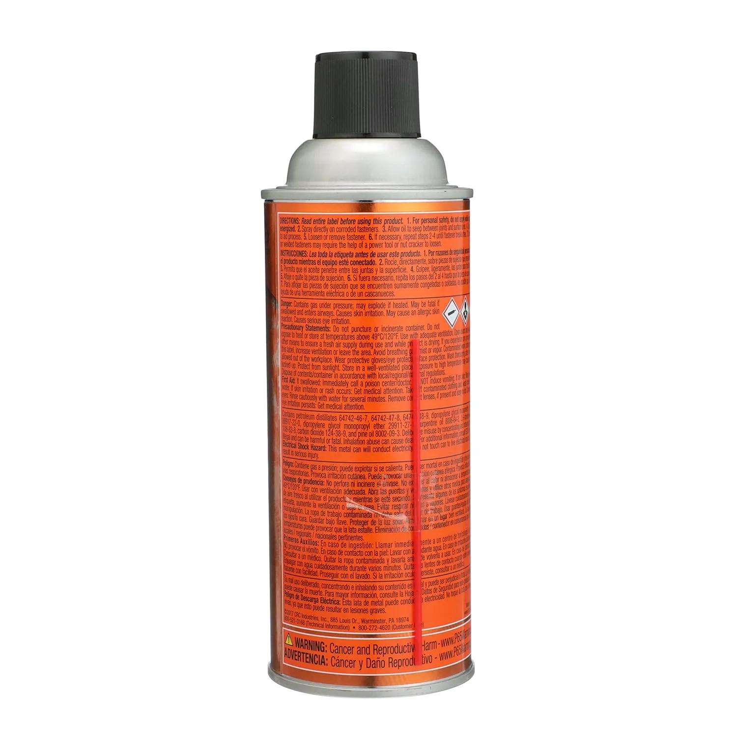 CRC Knock’er Loose Penetrating Solvent 03020 – [Reddish] 13 WT. Oz., Industrial Grade Penetrating Solvent and Lubricant