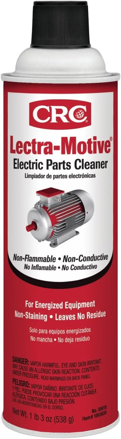 CRC 05018 Lectra-Motive Electric Parts Cleaner - 19 Wt Oz. 19 Ounce (Pack of 1)