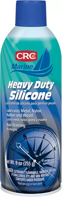 CRC 06077 Marine Heavy Duty Silicone, 9-oz. - Quantity 12