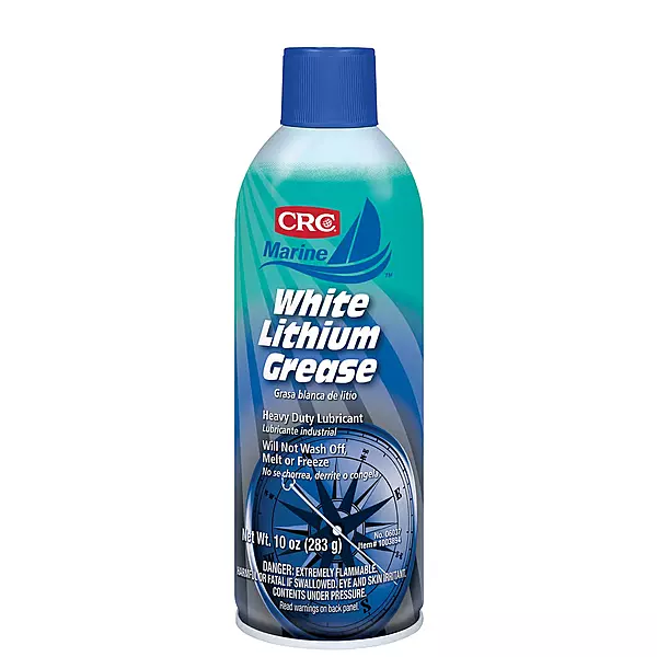 CRC Marine White Lithium Grease, 10 oz (284 gms) 1 Pack