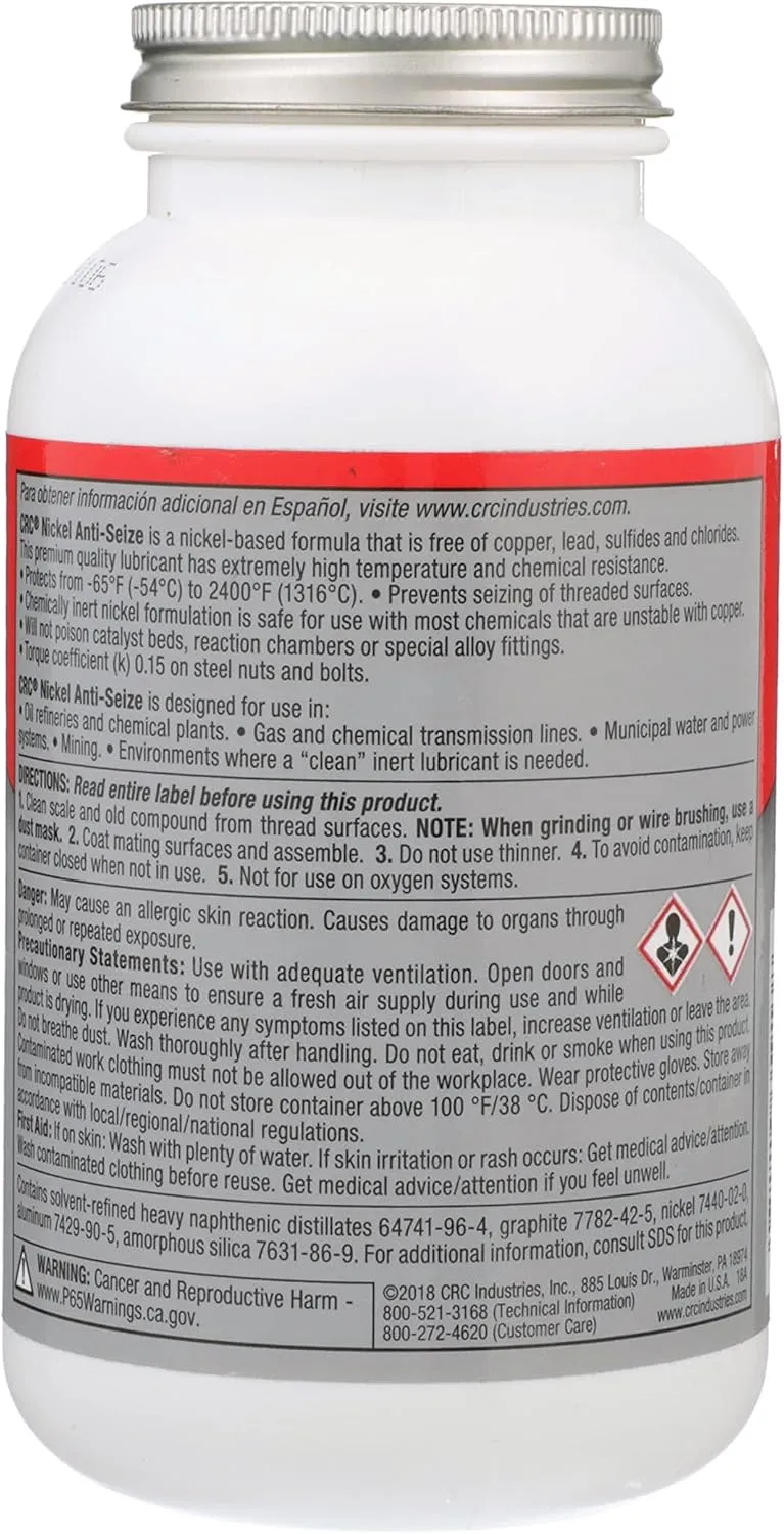 CRC Nickel Anti-Seize Lubricating Compound