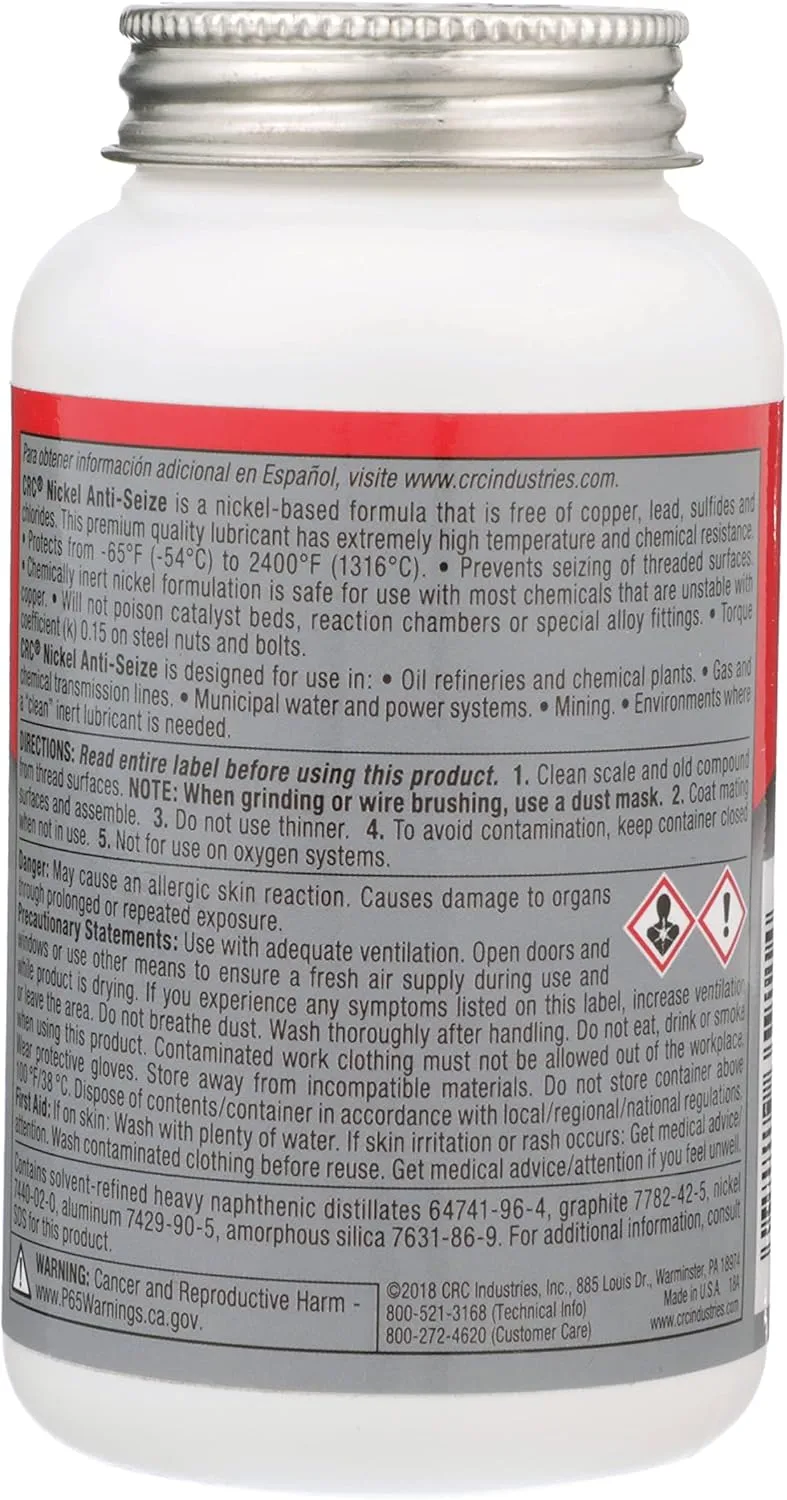 CRC Nickel Anti-Seize Lubricating Compound