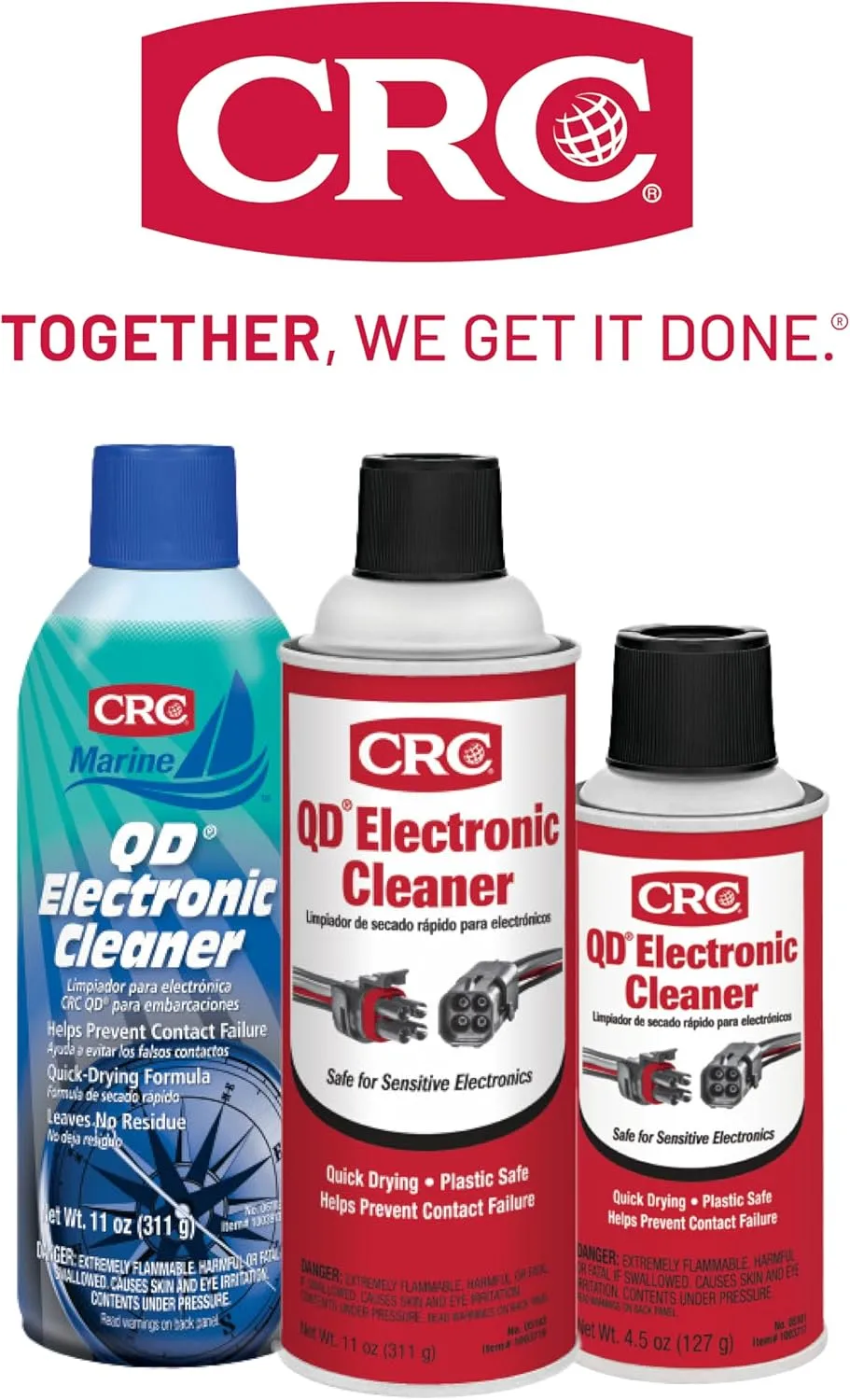 CRC 05103 QD Electronic Cleaner -11 Wt Oz 1 Pack Cleaner