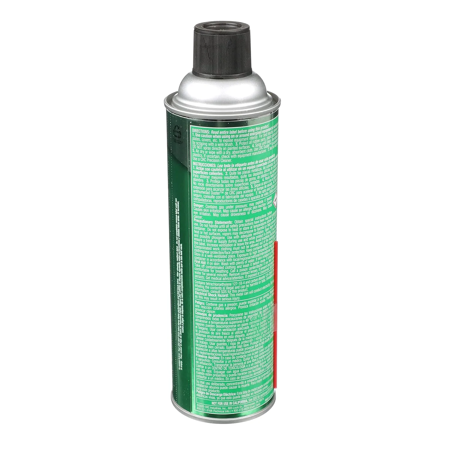 CRC Quick Clean Safety Solvent And Degreaser 03180 – 19 WT OZ, Clear, Aerosol Cleaner