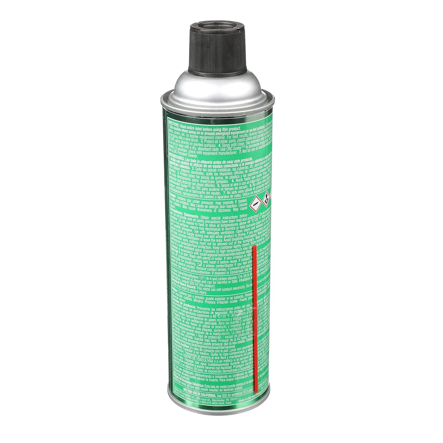 CRC Quick Clean Safety Solvent And Degreaser 03180 – 19 WT OZ, Clear, Aerosol Cleaner