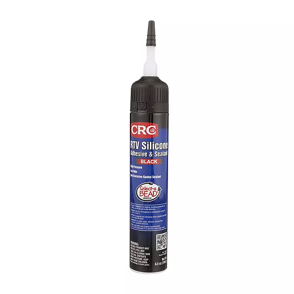 CRC RTV Silicone Sealant 14072 – 6.5 Wt Oz., Black, General Purpose High Pressure Gasket Sealant