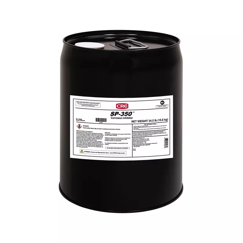CRC SP-350 Corrosion Inhibitor 03266 - 5 Gallon, Long Term Rust Prevention Lubricant for Indoor Applications