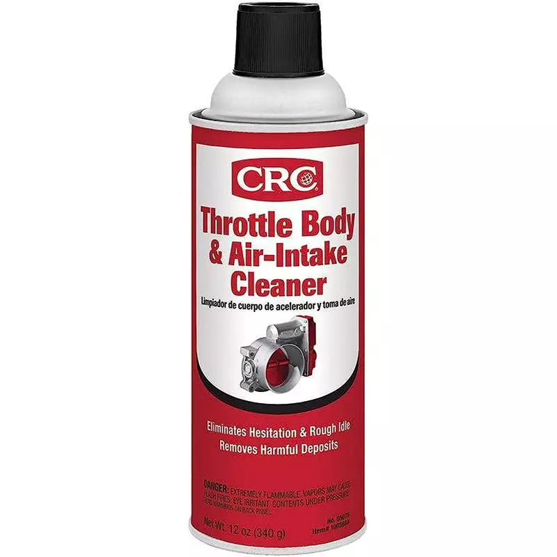 CRC 05078 Throttle Body and Air-Intake Cleaner - 12 Wt Oz.